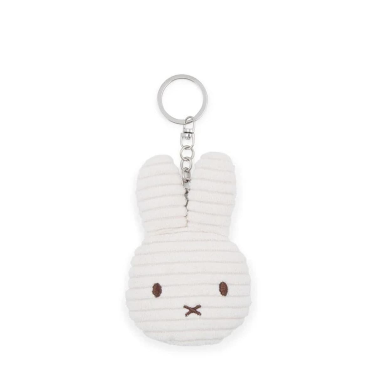 Miffy Cord-Schl&uuml;sselanh&auml;nger Wei&szlig; 10&nbsp;cm Pl&uuml;sch Schl&uuml;sselband Tasche Kinder Geschenk 