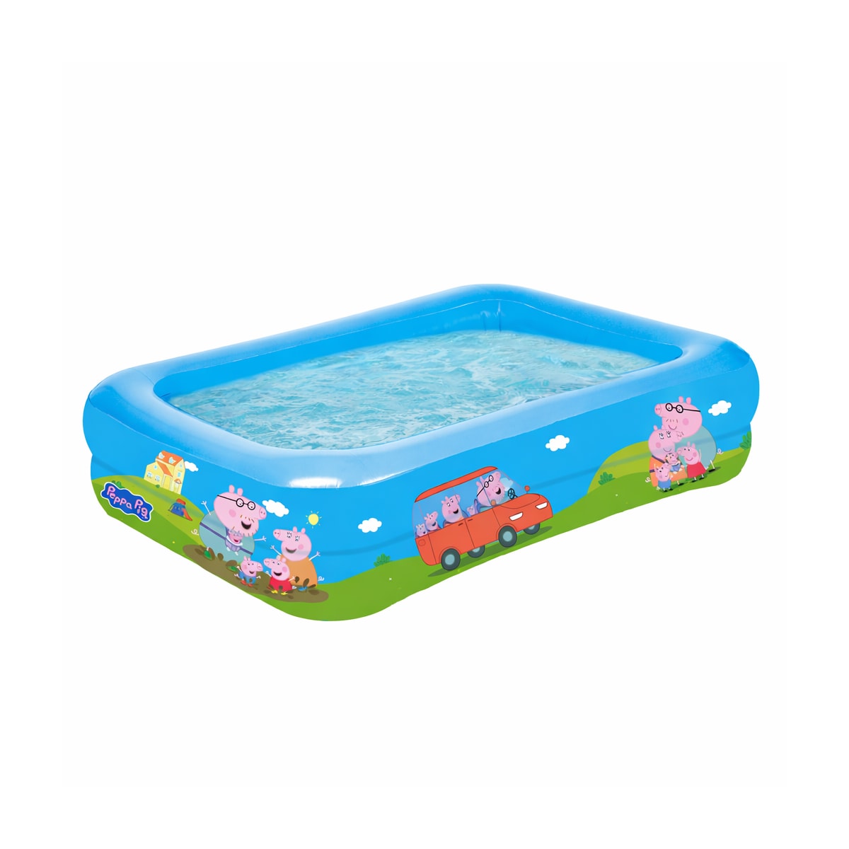 Peppa Pig Planschbecken Family Pool Kinderpool 200x150x50cm Garten Kinder 