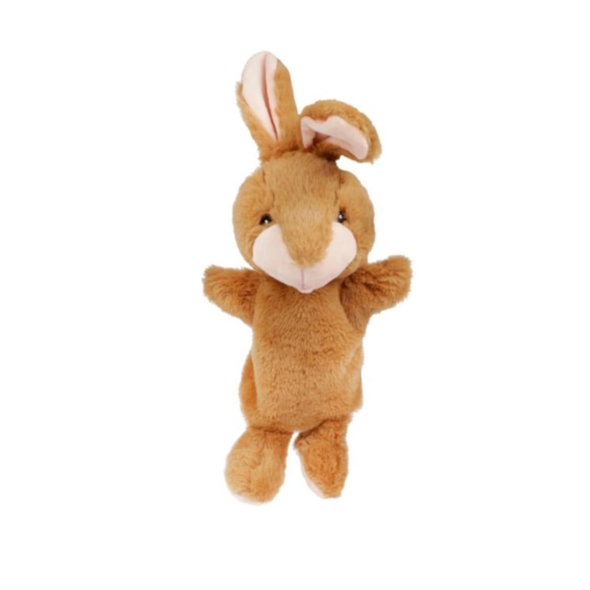 Toi-Toys PLUSH Handpuppe Pl&uuml;sch-Tier Kuscheltier Kinder Spielzeug Rollenspiel Puppenspiel Hase 