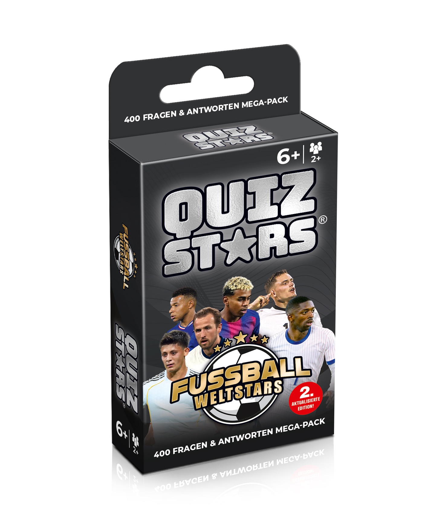 Kartenspiel Quizstars Fussball Weltstars 400 Fragen Antworten Spiel ab 6 Jahren 