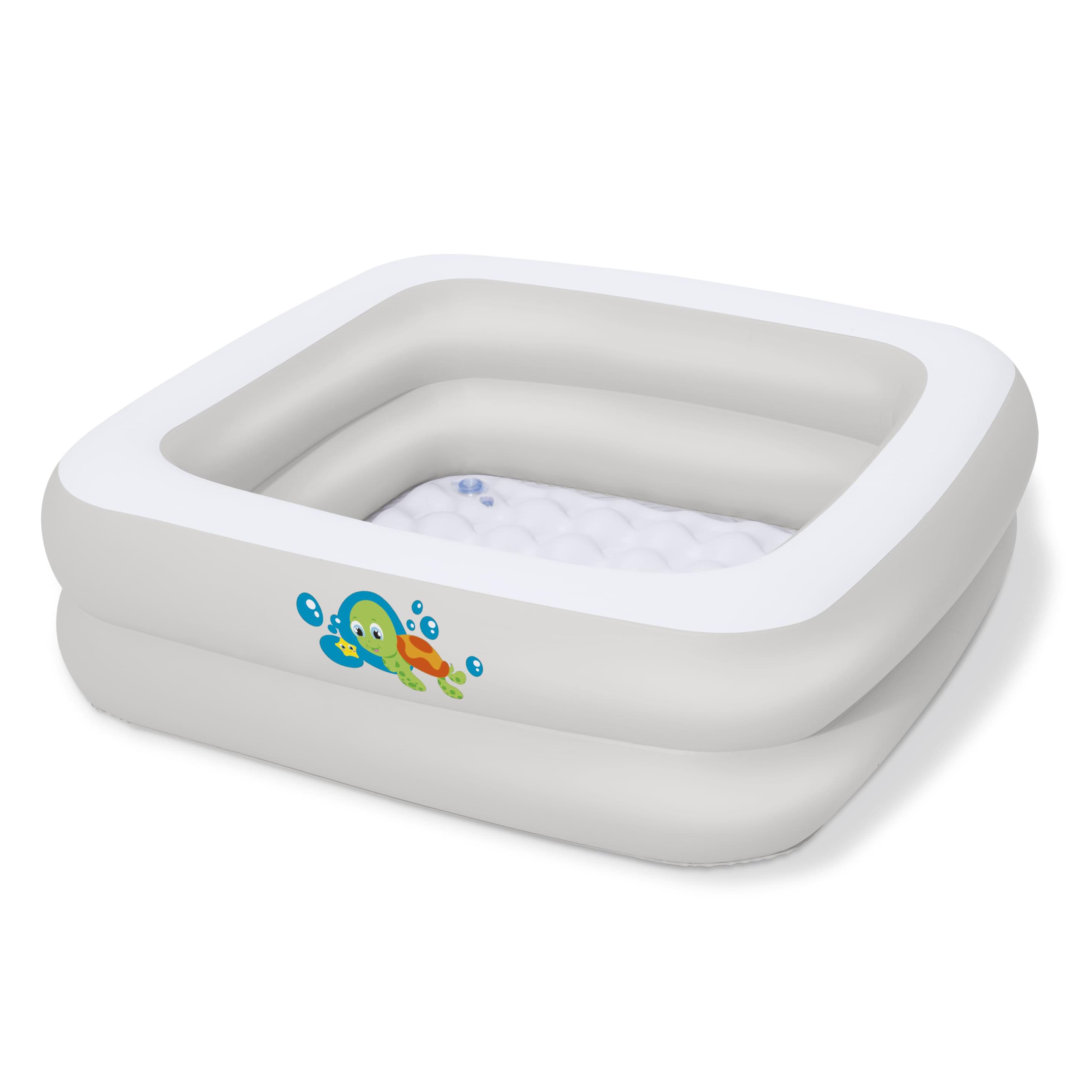 Bestway Baby Planschbecken Scrub A Dub aufblasbare Babybadewanne Babyduschwanne 