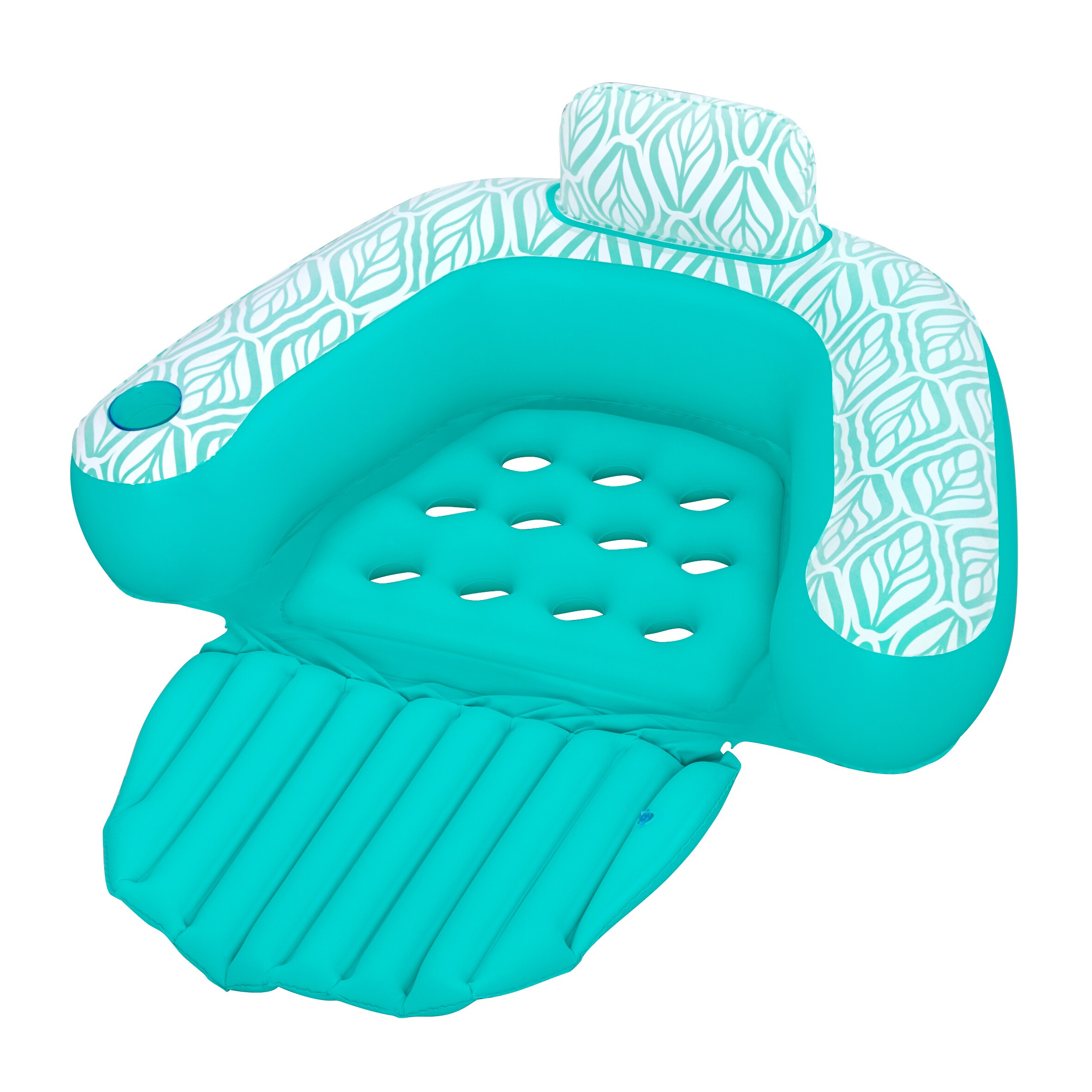 Bestway Poolsessel Comfort Plush Deluxe 145cm Poolsitz Luftmatratze Wassersitz 