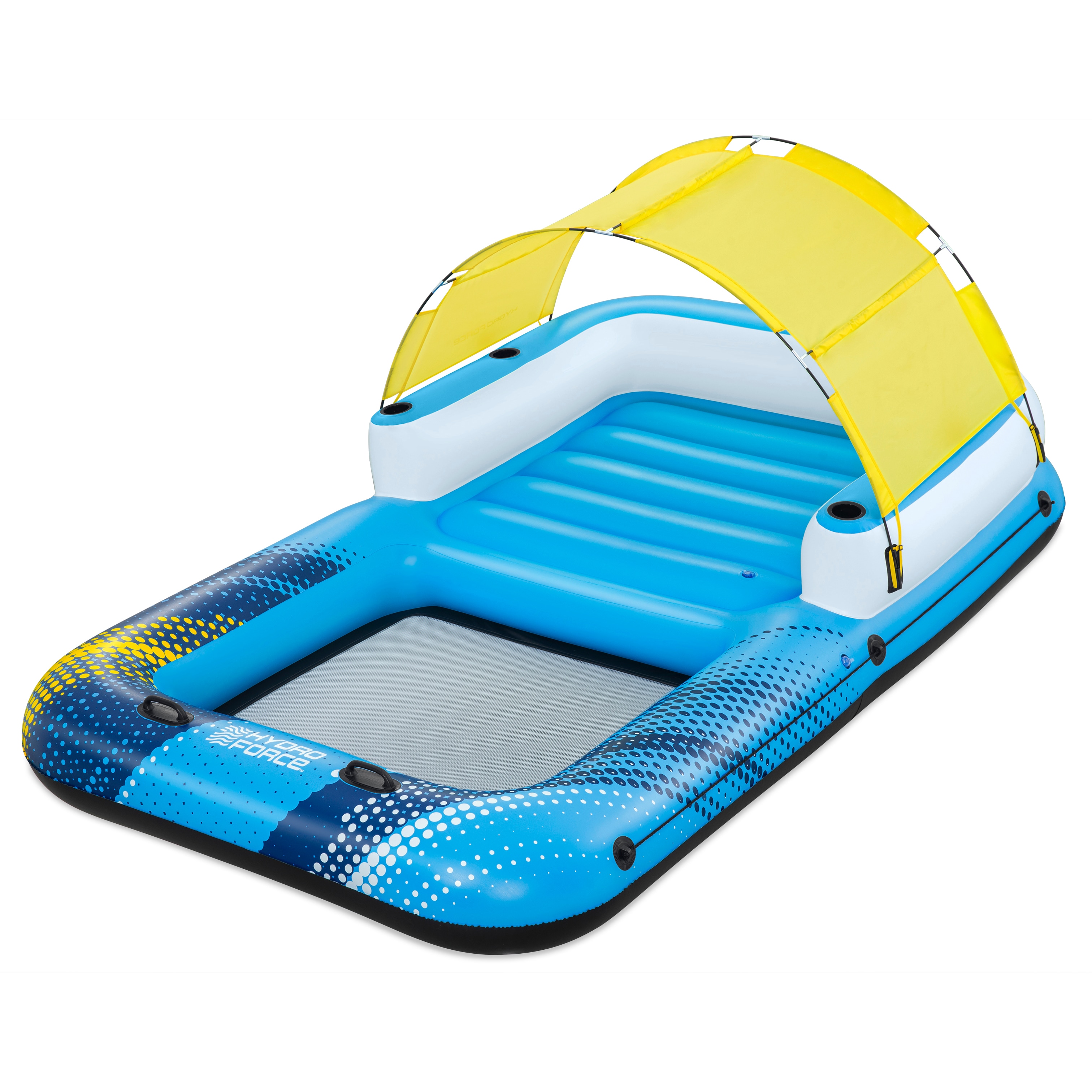 Bestway Hydro Force Summer Oasis Badeinsel f&uuml;r 4 Personen mit Sonnendach 