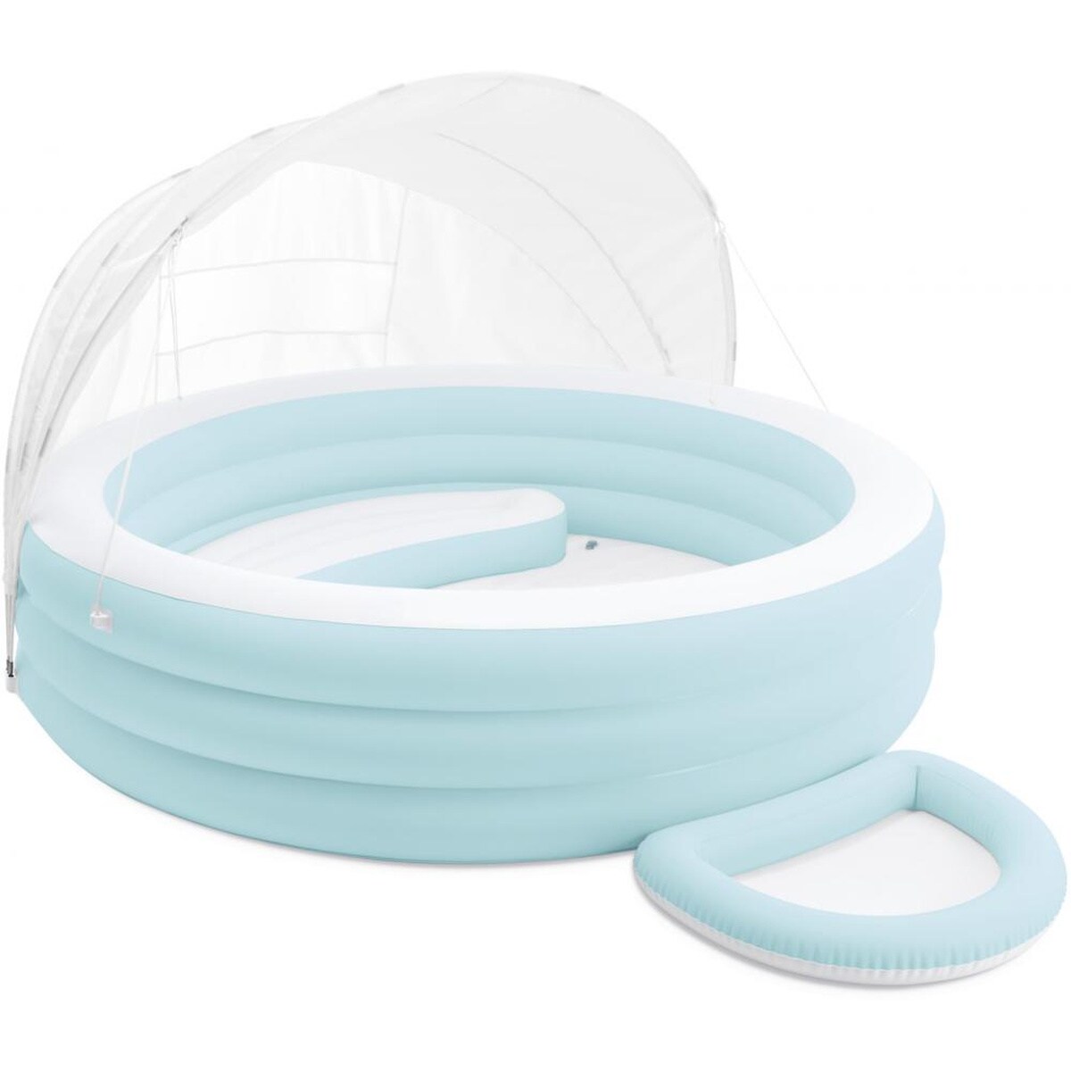 INTEX 57195NP Planschbecken Swimcenter Canopy Lounge aufblasbarer Pool mit Sonnendach