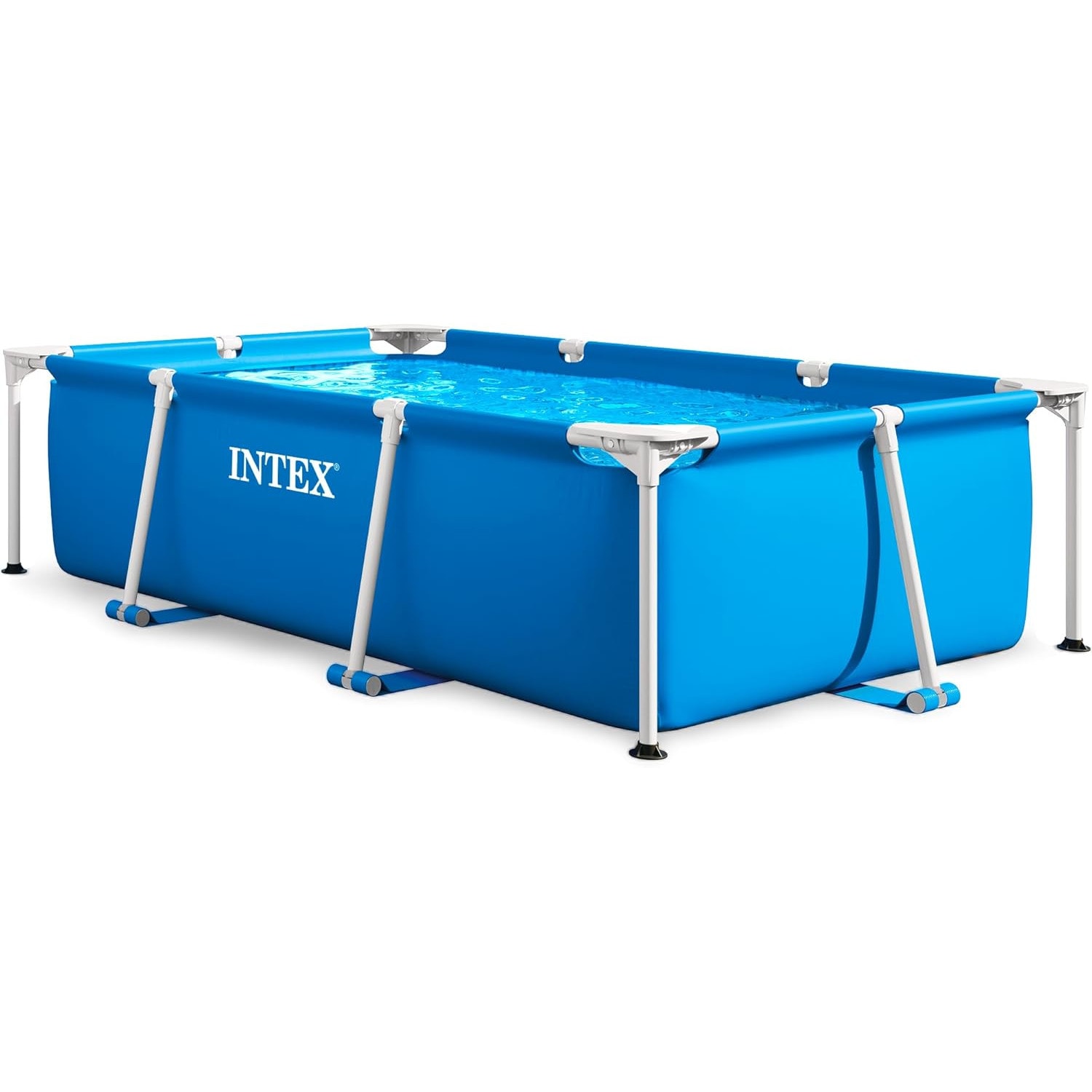 INTEX 28270NP Rectangular Frame Pool 220x150x60cm Gartenpool Familienpool 