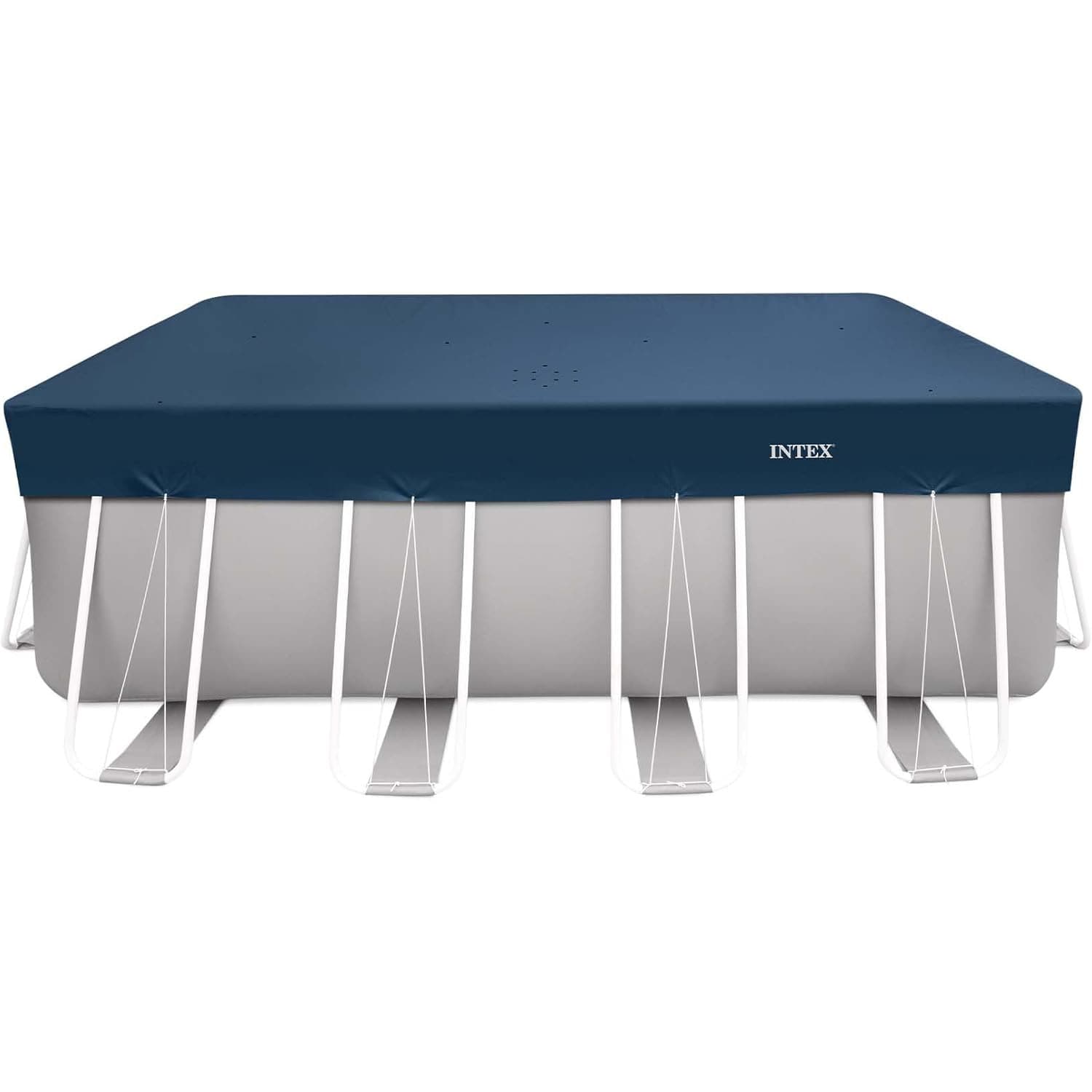 INTEX Pool Abdeckplane 400x200cm rechteckig Deluxe mit 20cm &Uuml;berhang 28079 