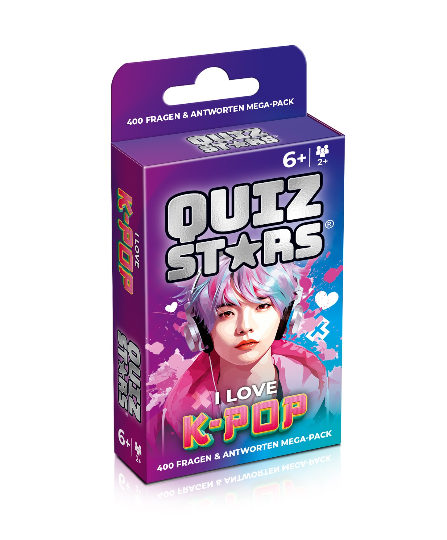 Quizstars I love K-POP 400 Fragen Antworten Quiz Spiel Kinder ab 6 Jahren 