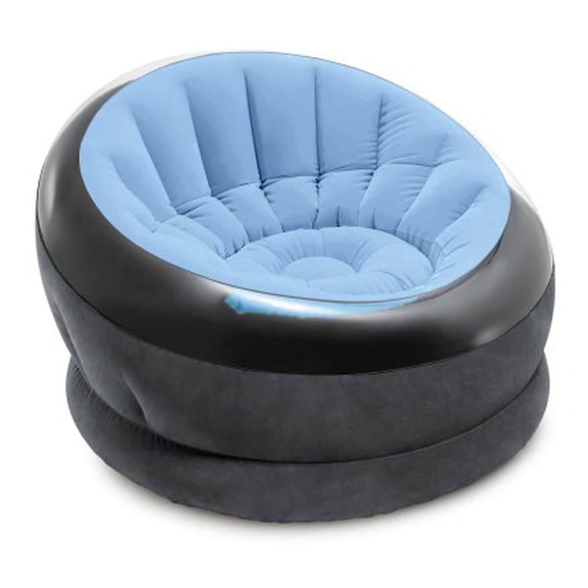 INTEX Empire Chair aufblasbarer Komfort Sessel für Innen und Außen Sitzkissen sitzen Lounge blau