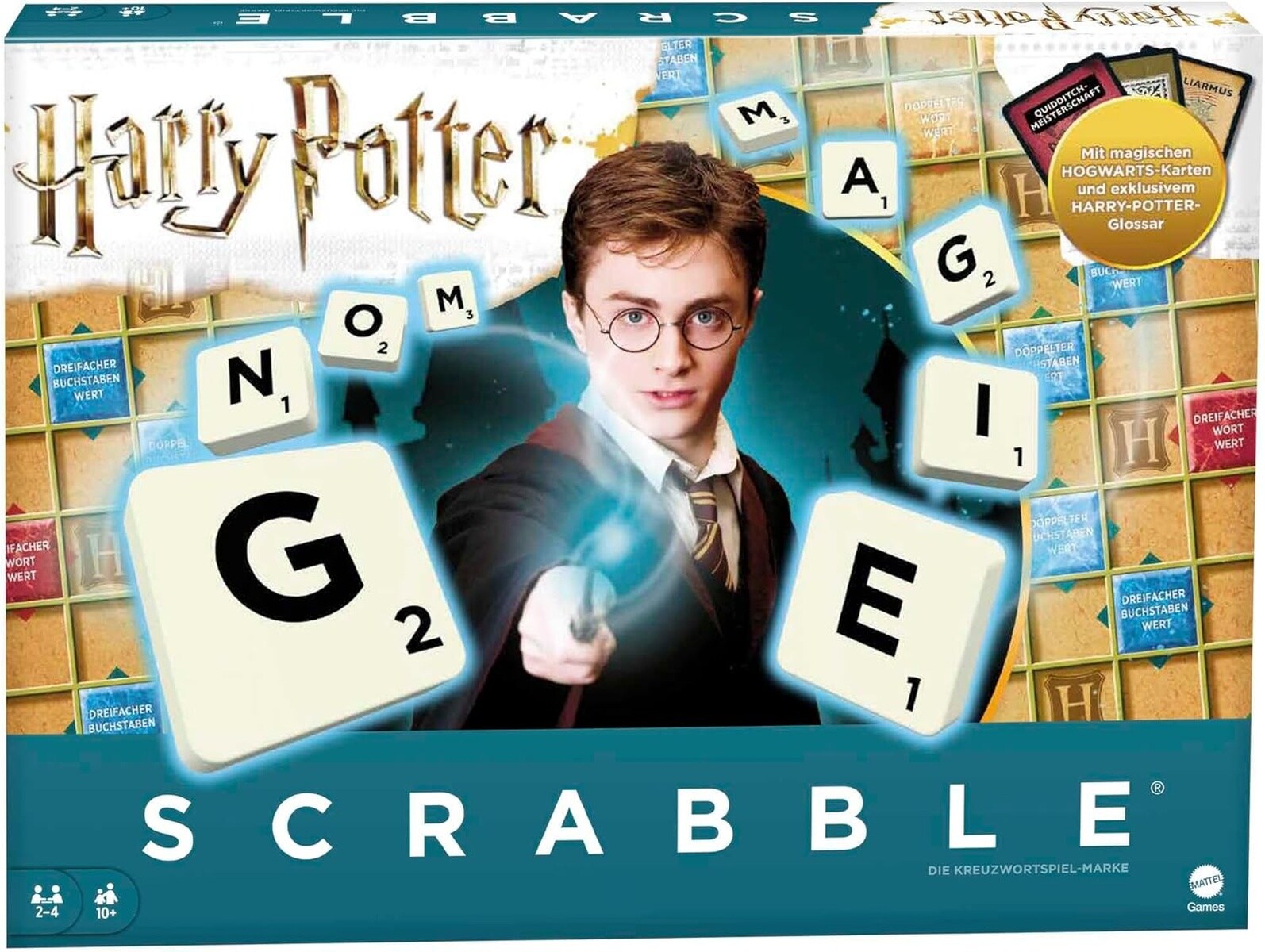 Mattel Scrabble Harry Potter Brettspiel W&ouml;rterspiel 