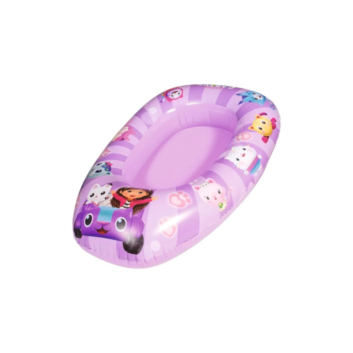 Gabby's Dollhouse Kinderboot aufblasbar Poolboot 80x54cm Boot Schiff Kinder 