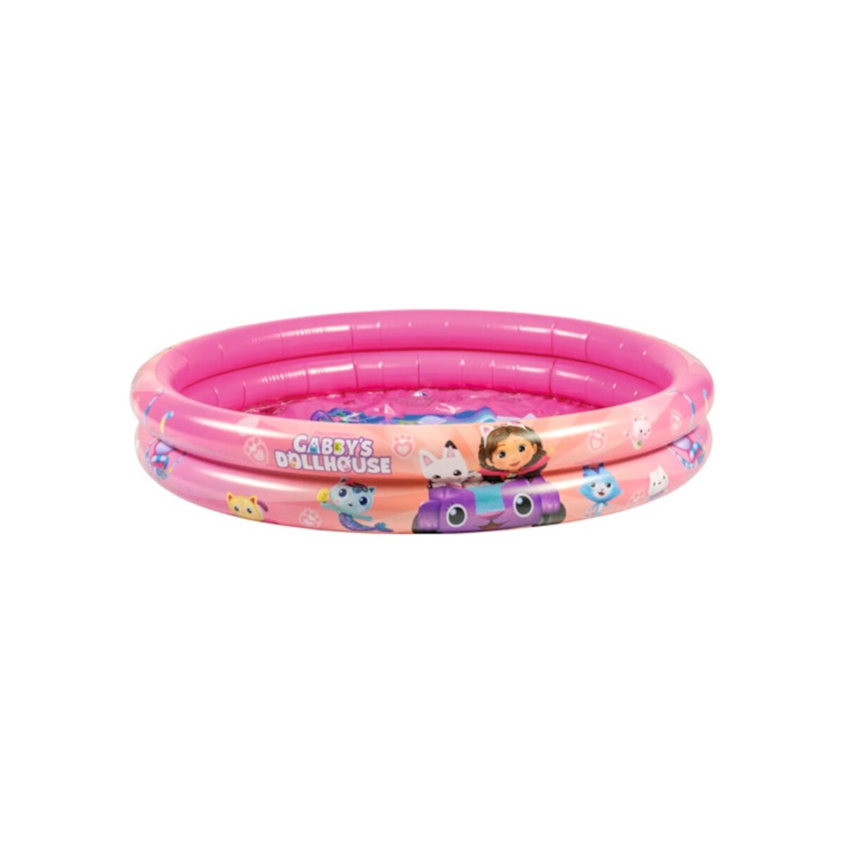 Gabby's Dollhouse Kinderpool Planschbecken 122cm 2-Ring Pool Garten Kinder 