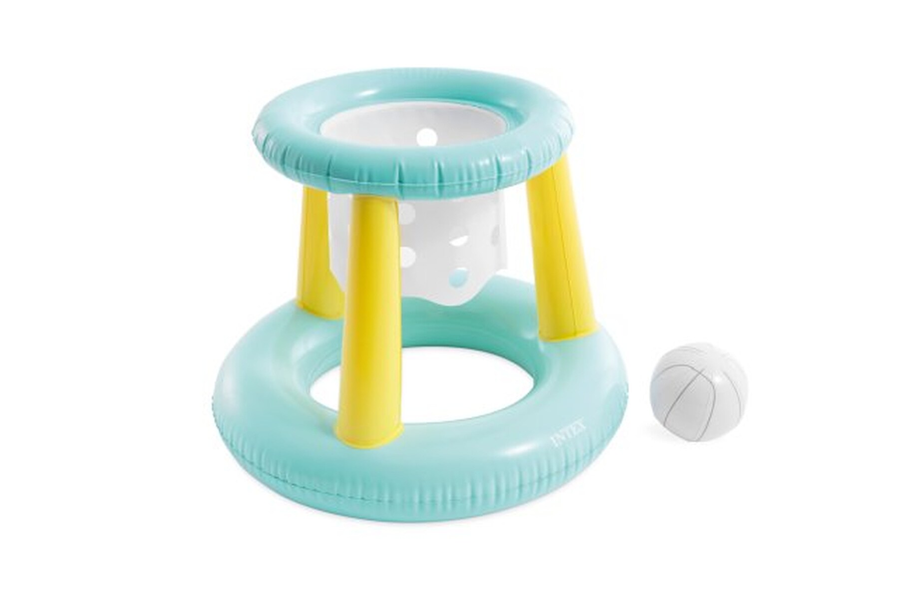 INTEX 58504NP - Wasserspiel - Floating Hoops Basketballkorb (t&uuml;rkis, 67x55cm) 