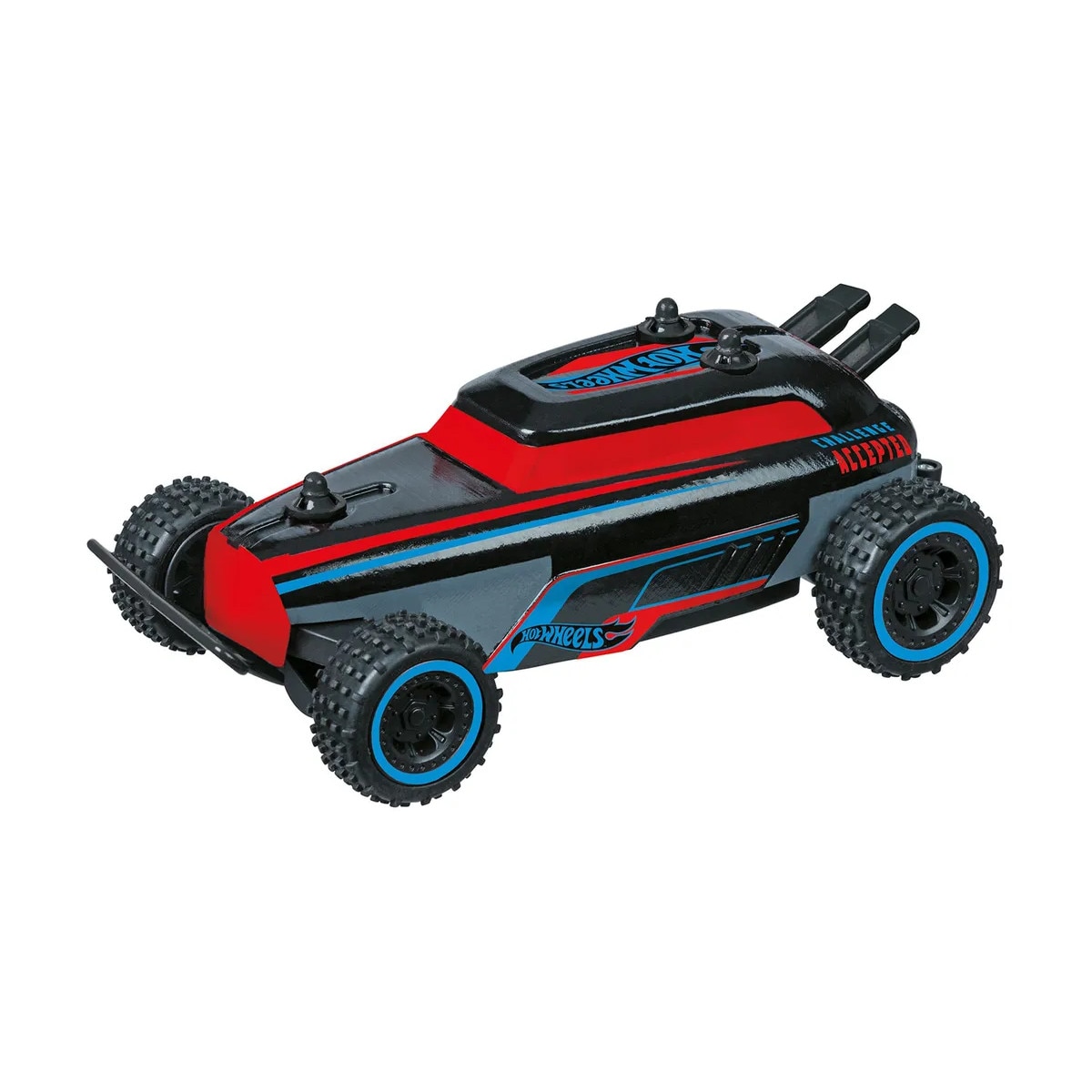 Hot Wheels Auto RC Micro Rip Rod 1:28 Kinder Spielzeug ferngesteuertes Fahrzeug schwarz 