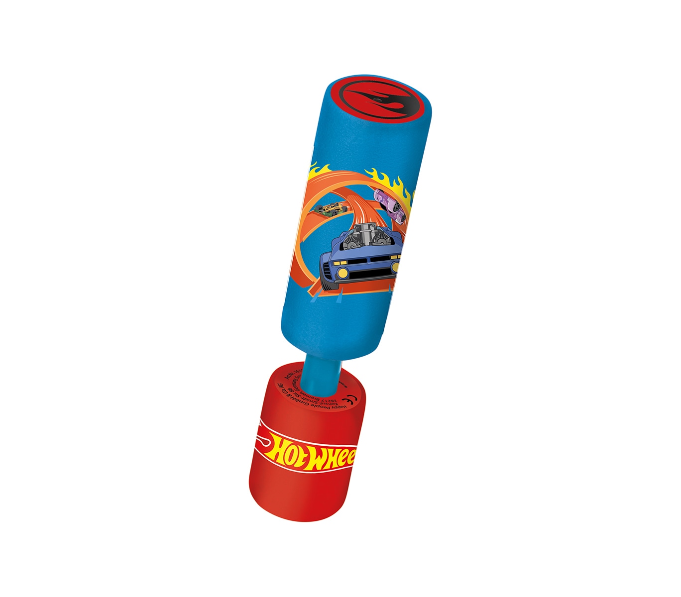 Hot Wheels Wasserspritze Foam Shooter 15cm Wasserpistole Kinder Wasser Garten blau 