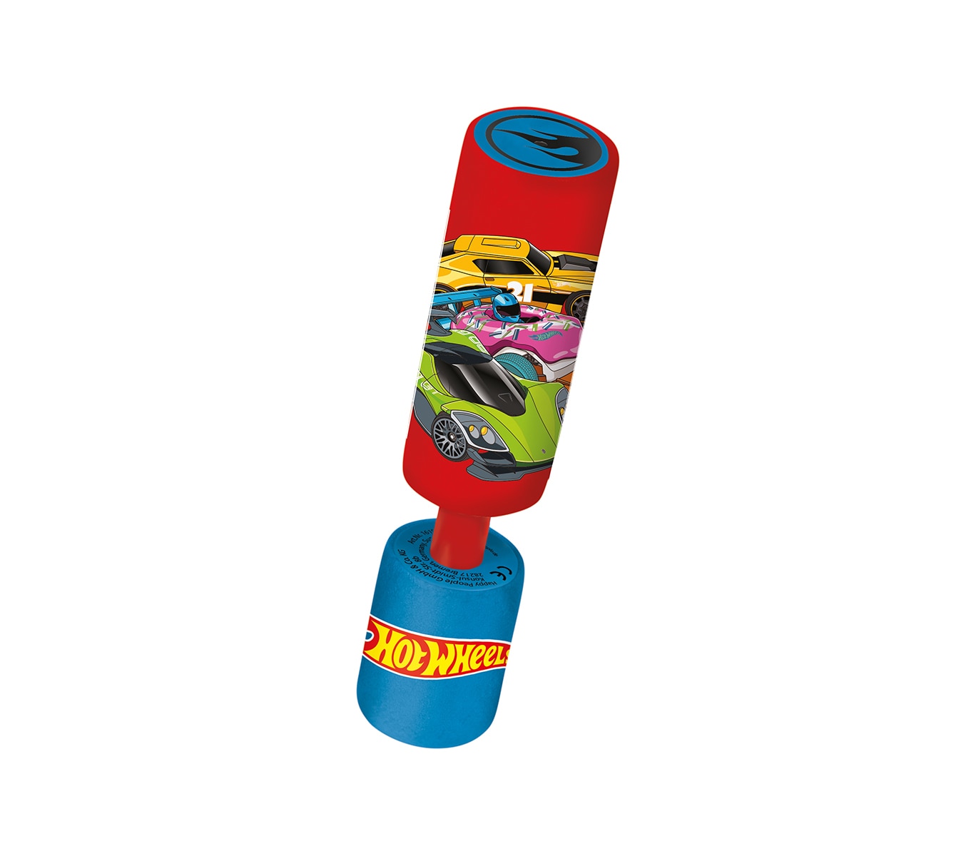 Hot Wheels Wasserspritze Foam Shooter 15cm Wasserpistole Kinder Wasser Garten rot 