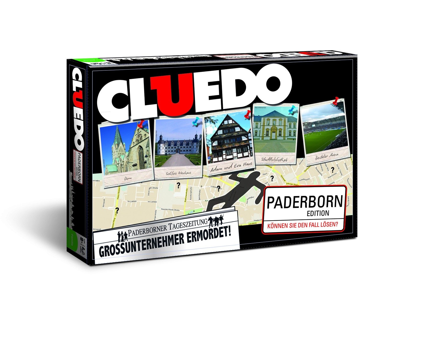 Cluedo Paderborn Brettspiel Gesellschaftsspiel 