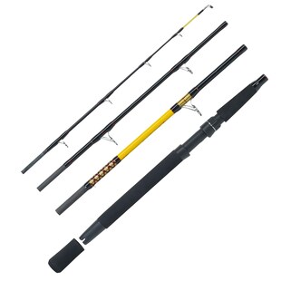 WFT Never Crack Fjordspin Travel 2,10m - 200-600g 4 Teile Reiserute 