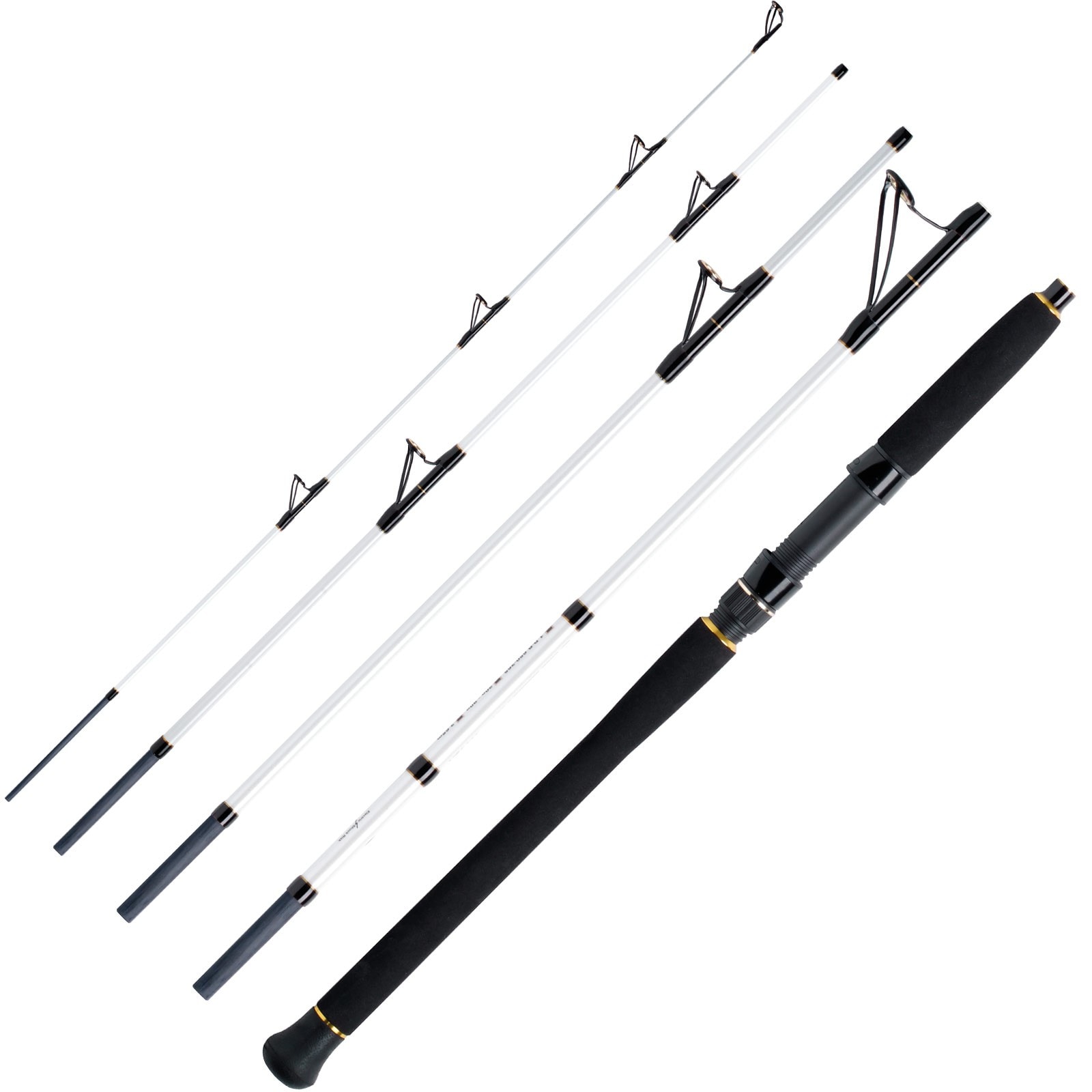 WFT K&ouml;hler Jigger Salzmeister 2,65m 25-120g Reiserute 5-Teilig 