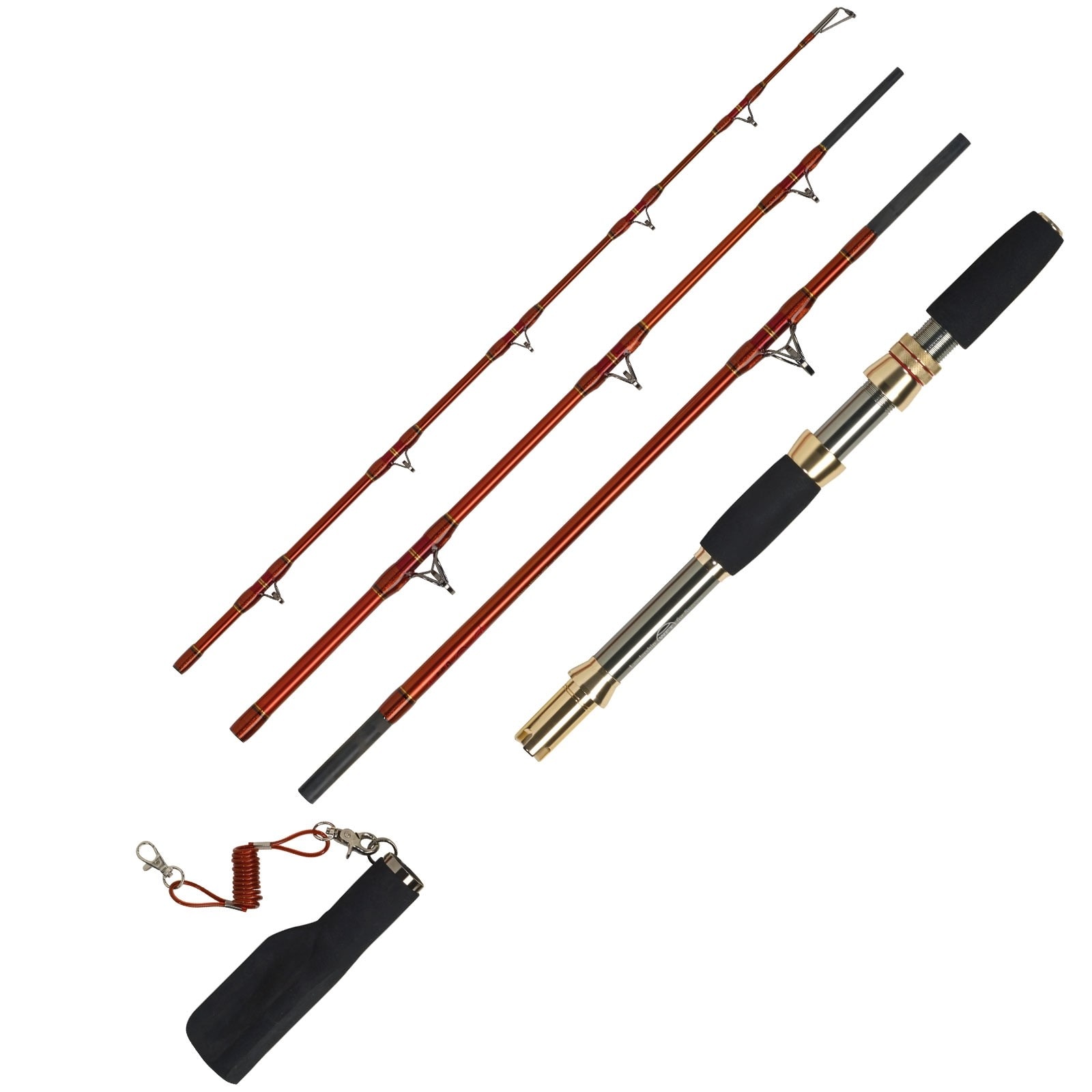 WFT 68 North LTC 2,10m 30lbs 4 Teile Meeresrute Reiserute 