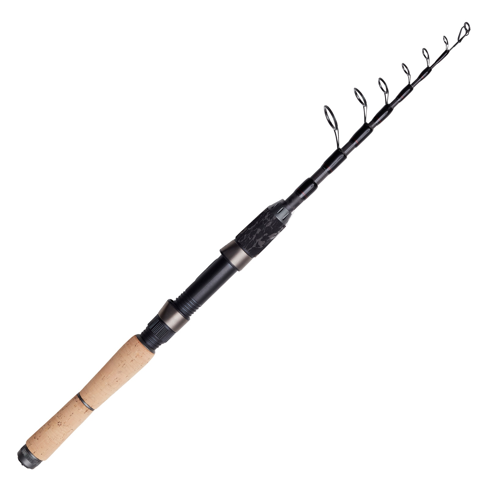 DAM Shadow Tele Mini Spin 2,40m 7-30g Spinnrute Teleskoprute 