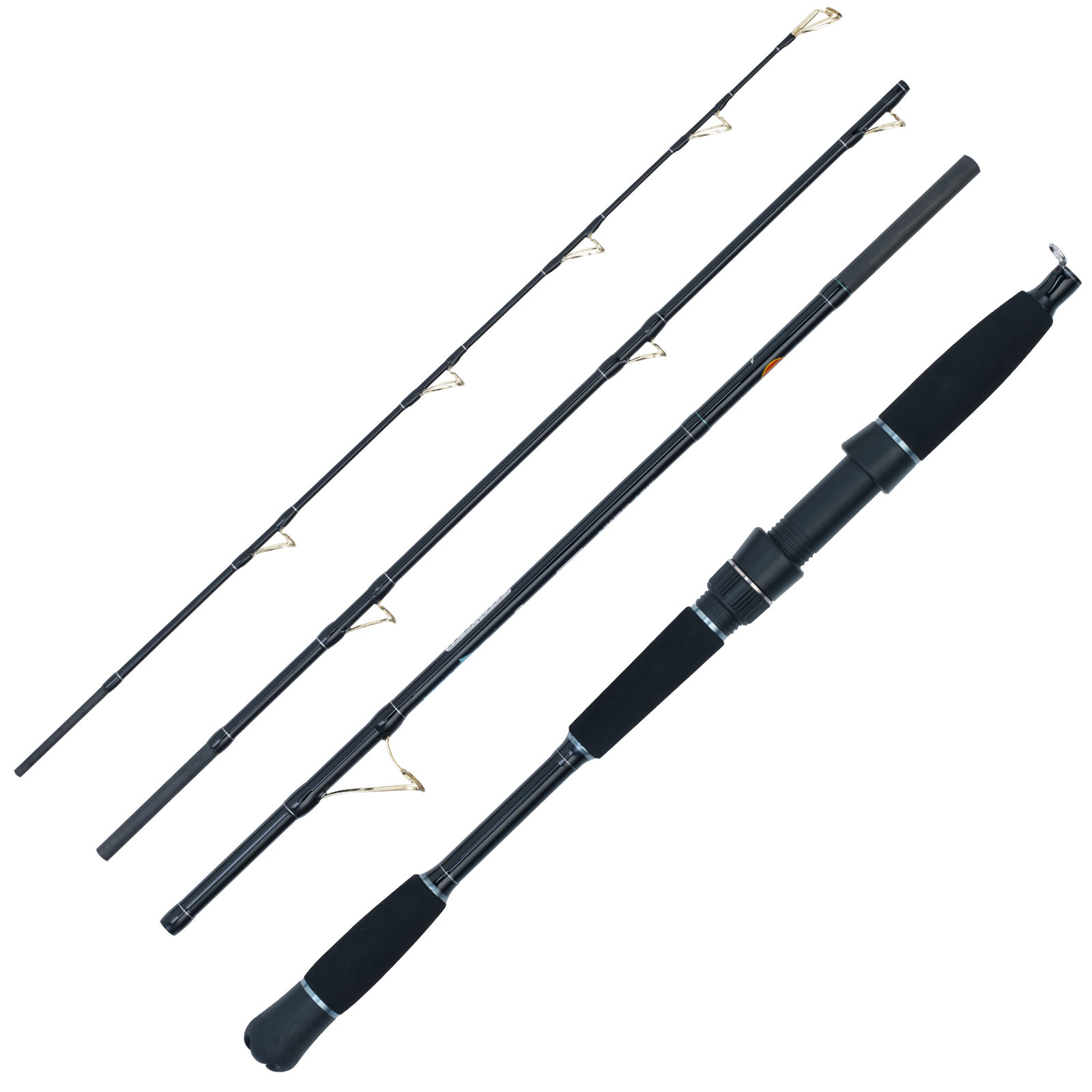 WFT Sea Dart Norway Fjord 4pcs. 2,10m 12lbs 30-120g Reise-Meeresrute 