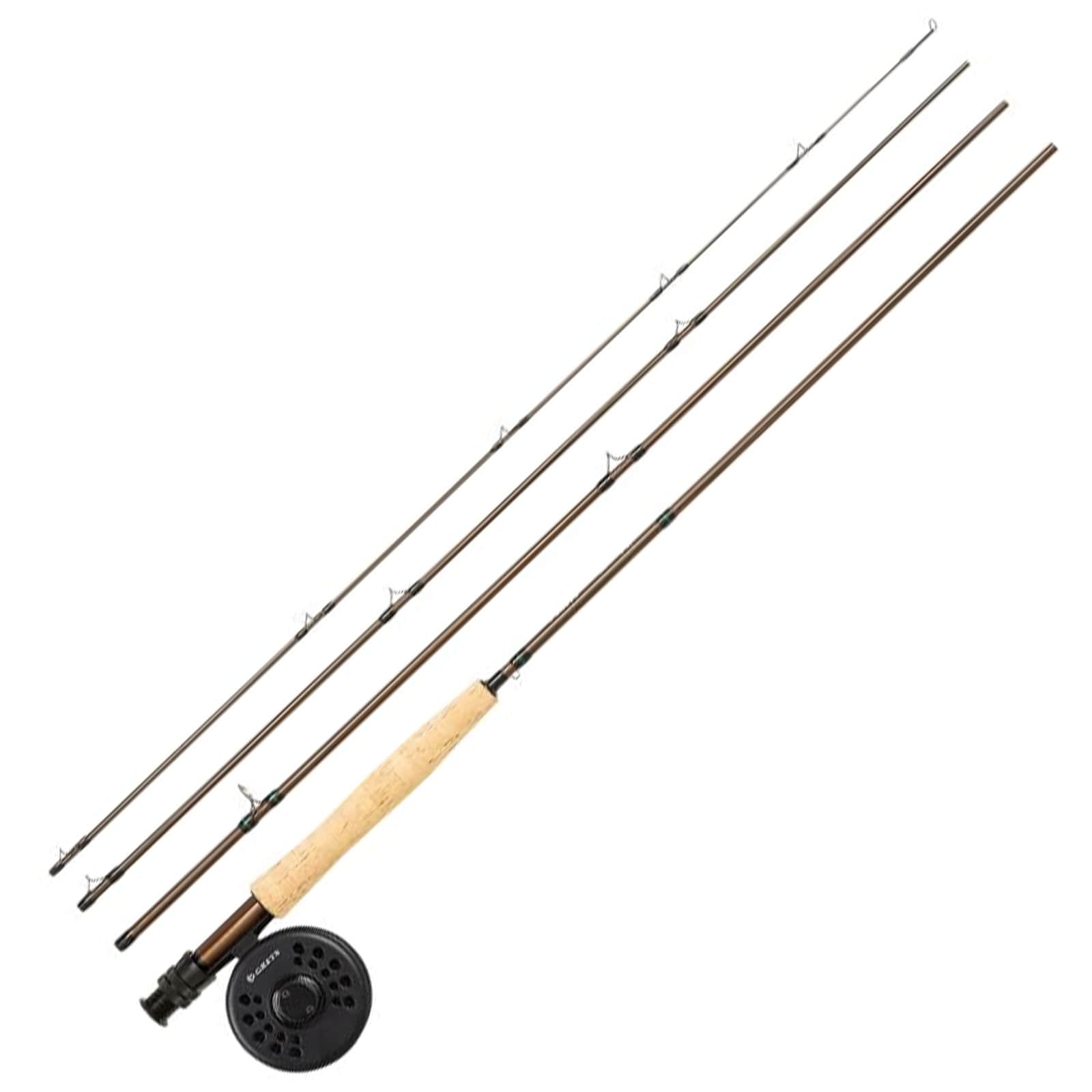 Greys K4ST+ 10ft Combo #7 Fliegenfischen komplett Angelset 