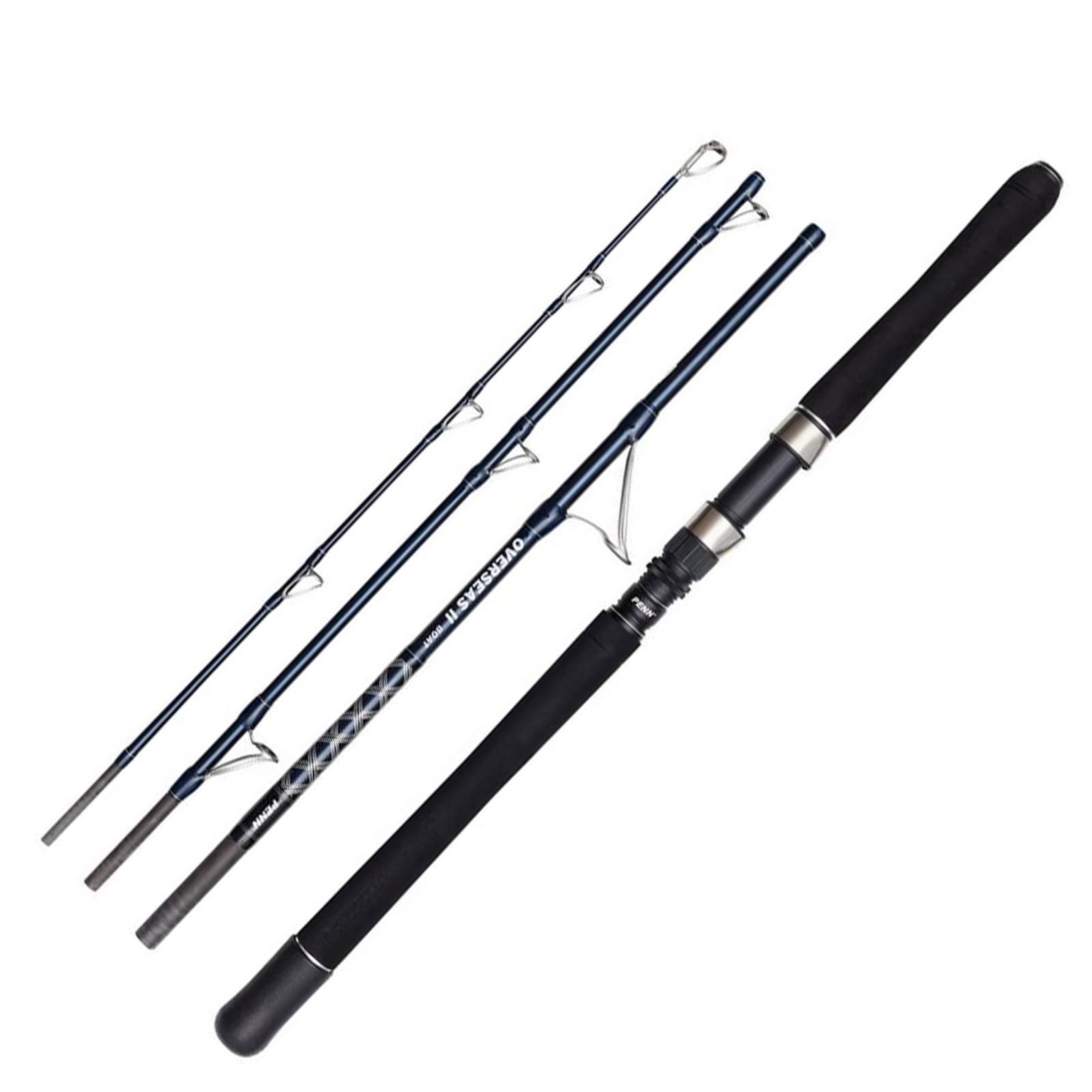 PENN Overseas II Boat 2,10m 12-20LB 4-teilig Boots-Reiserute 