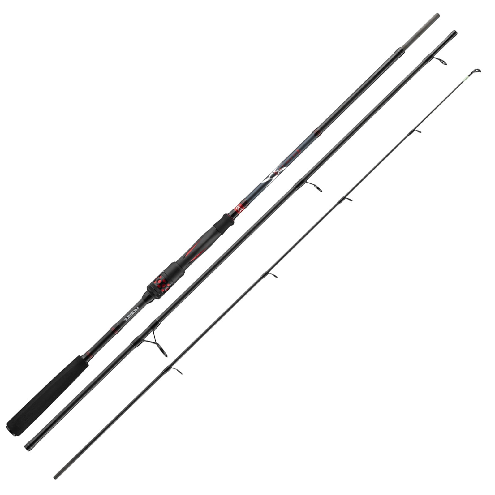 Daiwa Ninja Mobile Spin 2.45m 5-30g Reise-Spinnrute 