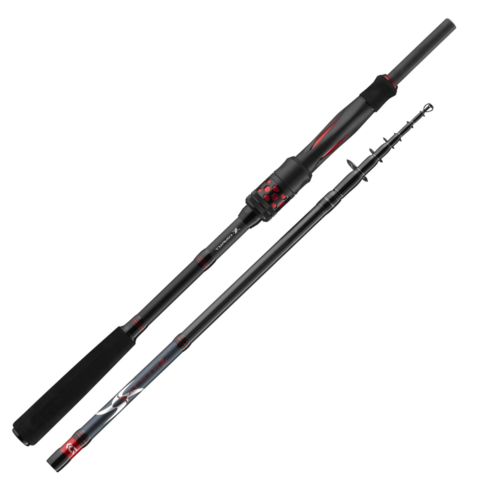 Daiwa Ninja X-Compact Spin 2.45m 15-50g Teleskoprute 