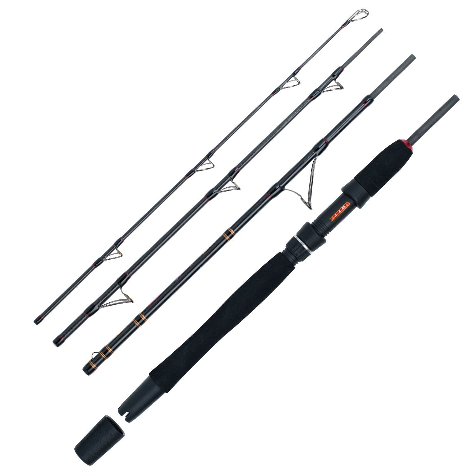 WFT Go North II 4pcs. 30lbs 2,10m 200-600g Meeres-Reiserute 