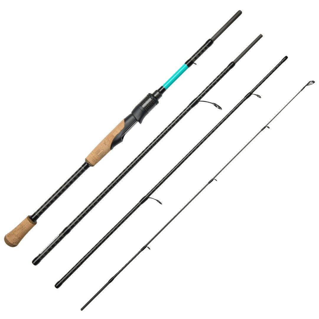 Fishing-King Tackle Spin Forelle/Barsch 4tlg. 2,10m 5-