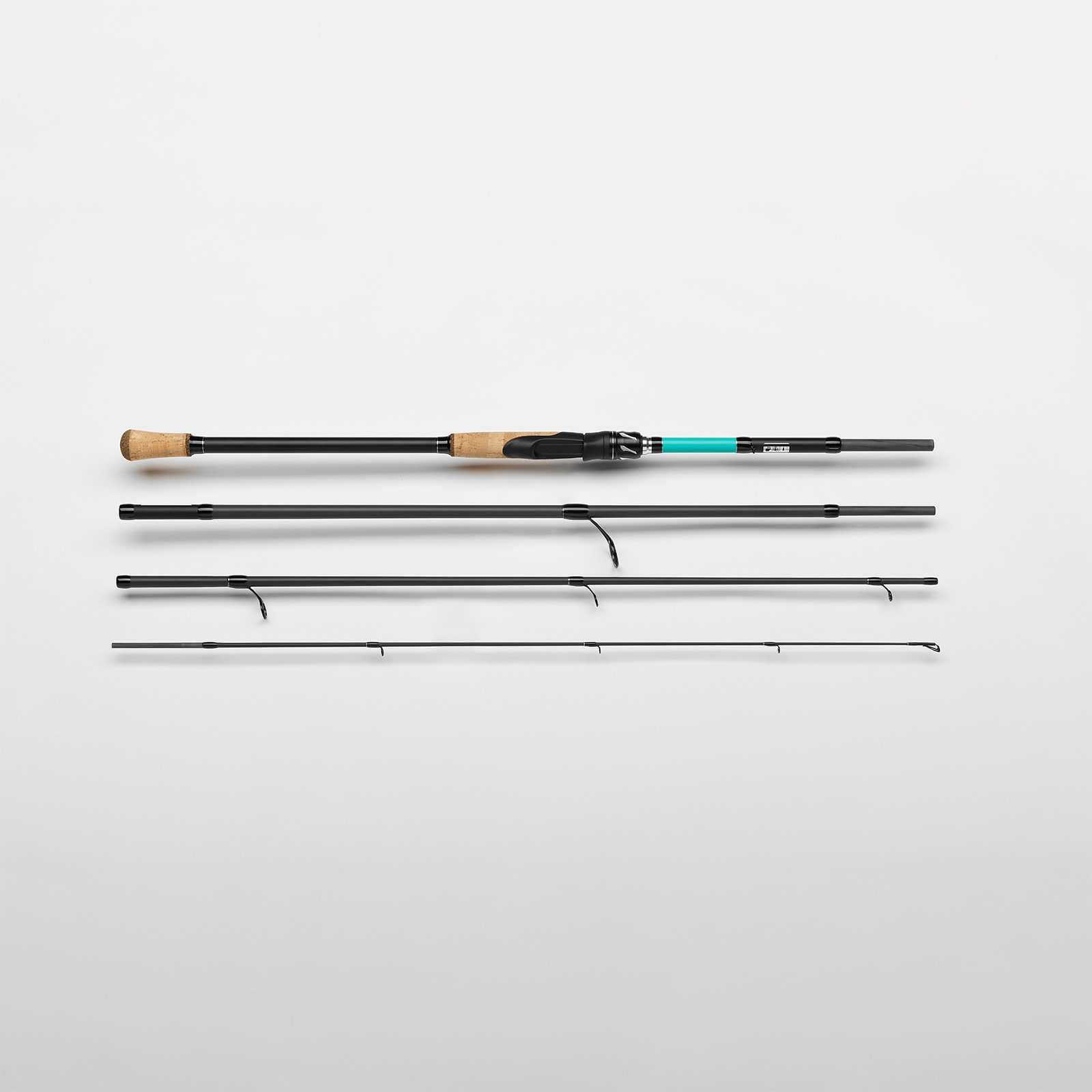 Fishing-King Tackle Spin Zander/Hecht 4tlg. 2,55m 20-80g 