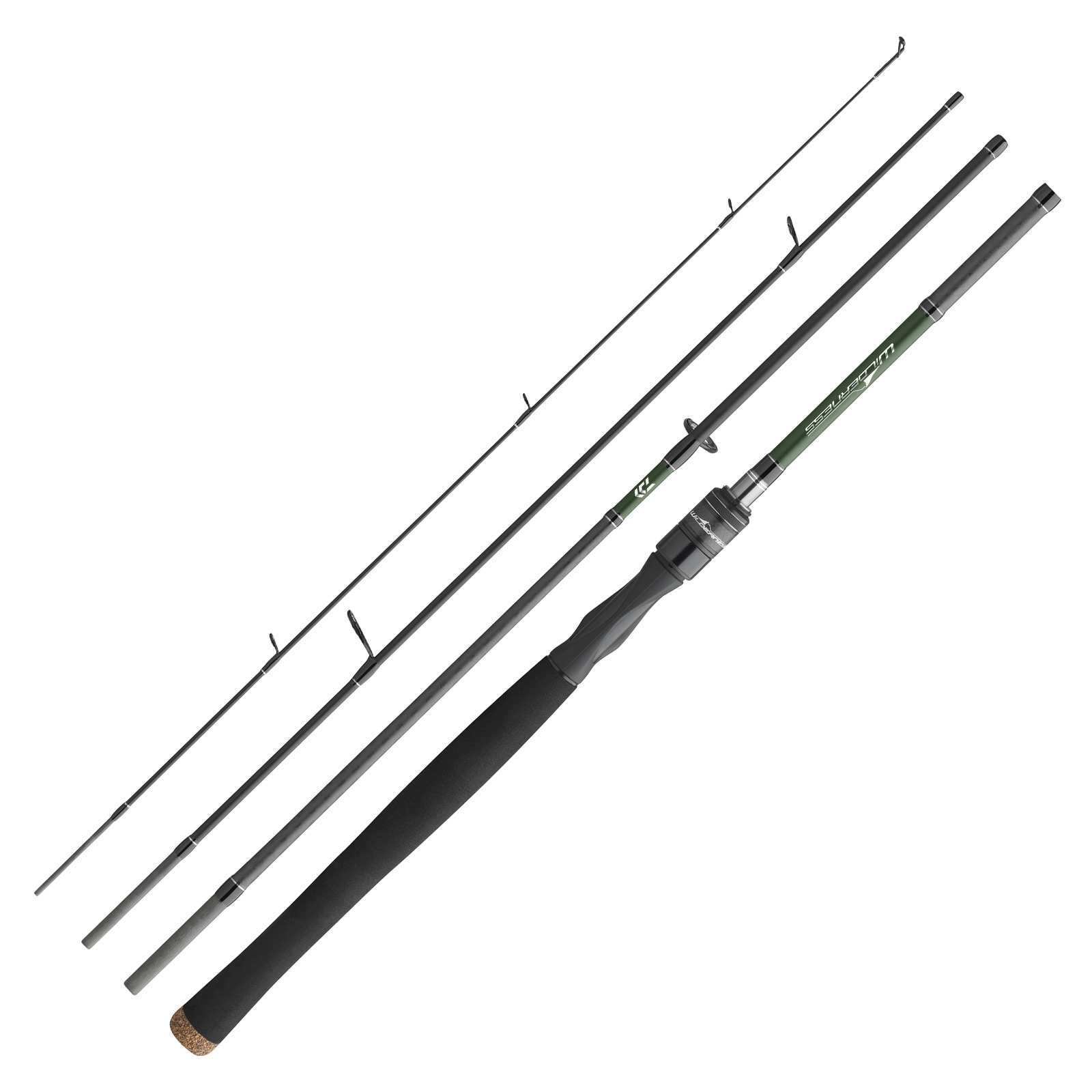 Daiwa Wilderness Travel 2,05m 2-10g Solid Reise-Spinnrute 