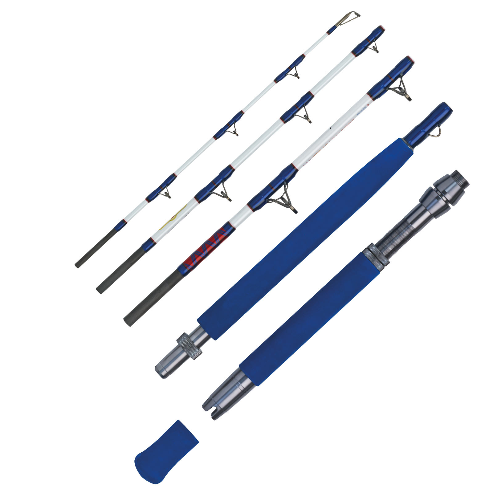 WFT Shorty Electra Speed Jig 2,02m 30lbs 200-600g Meeresrute 