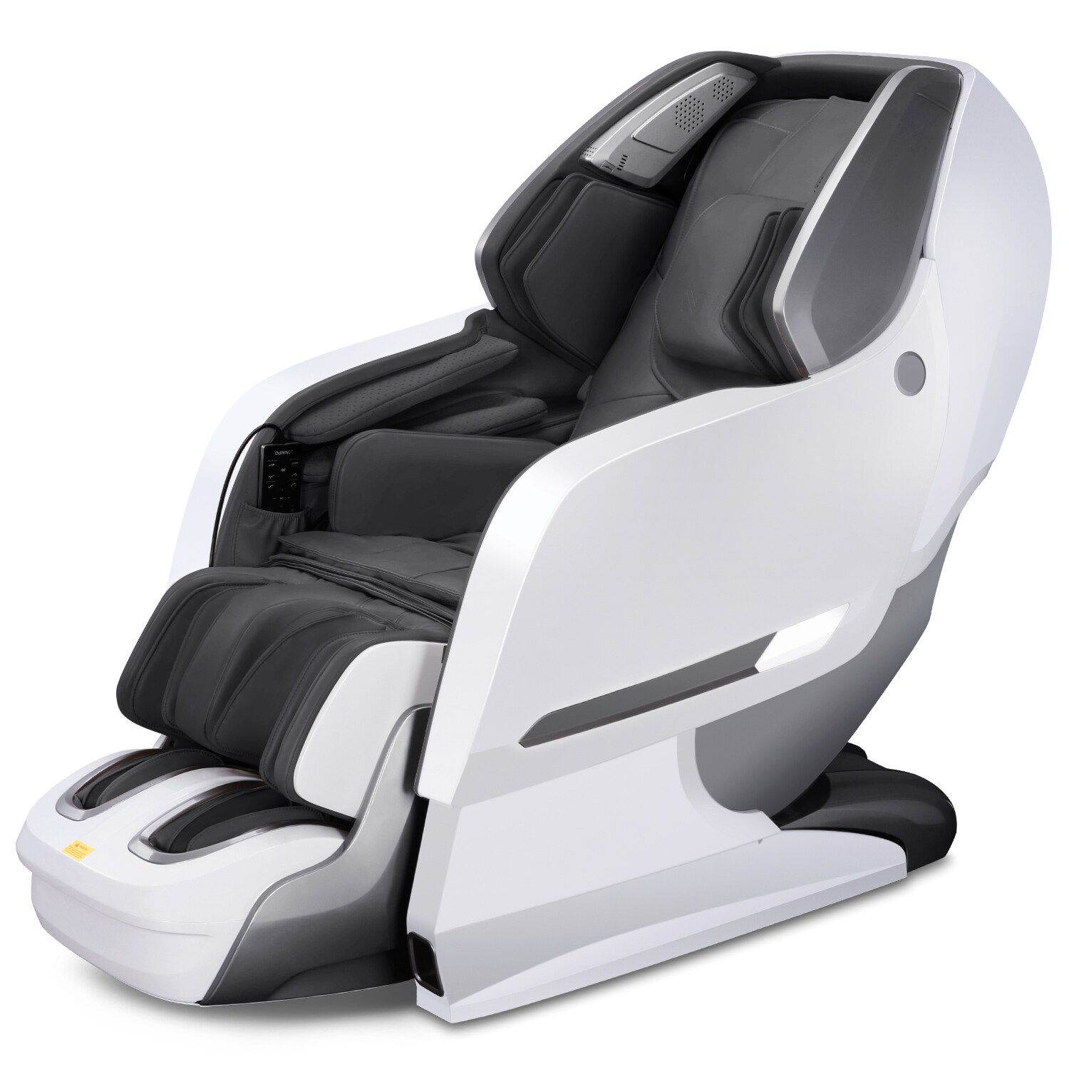 NAIPO Massagesessel Shiatsu Massage Stuhl Zero Gravity f&uuml;r Ganzk&ouml;rper, mit Heizung, SL Track, Klopfen, Kneten, Luft-Massage-System, Bluetooth 3D Surround Sound Musik - 8600WB 