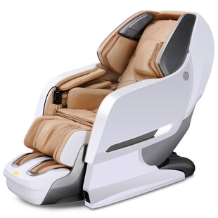 Naipo Massagesessel mit Aufbauservice Shiatsu Massage Stuhl Zero Gravity für Ganzkörper, mit Heizung, SL Track, Klopfen, Kneten, Luft-Massage-System, Bluetooth 3D Surround Sound Musik - MGC-8600WK 