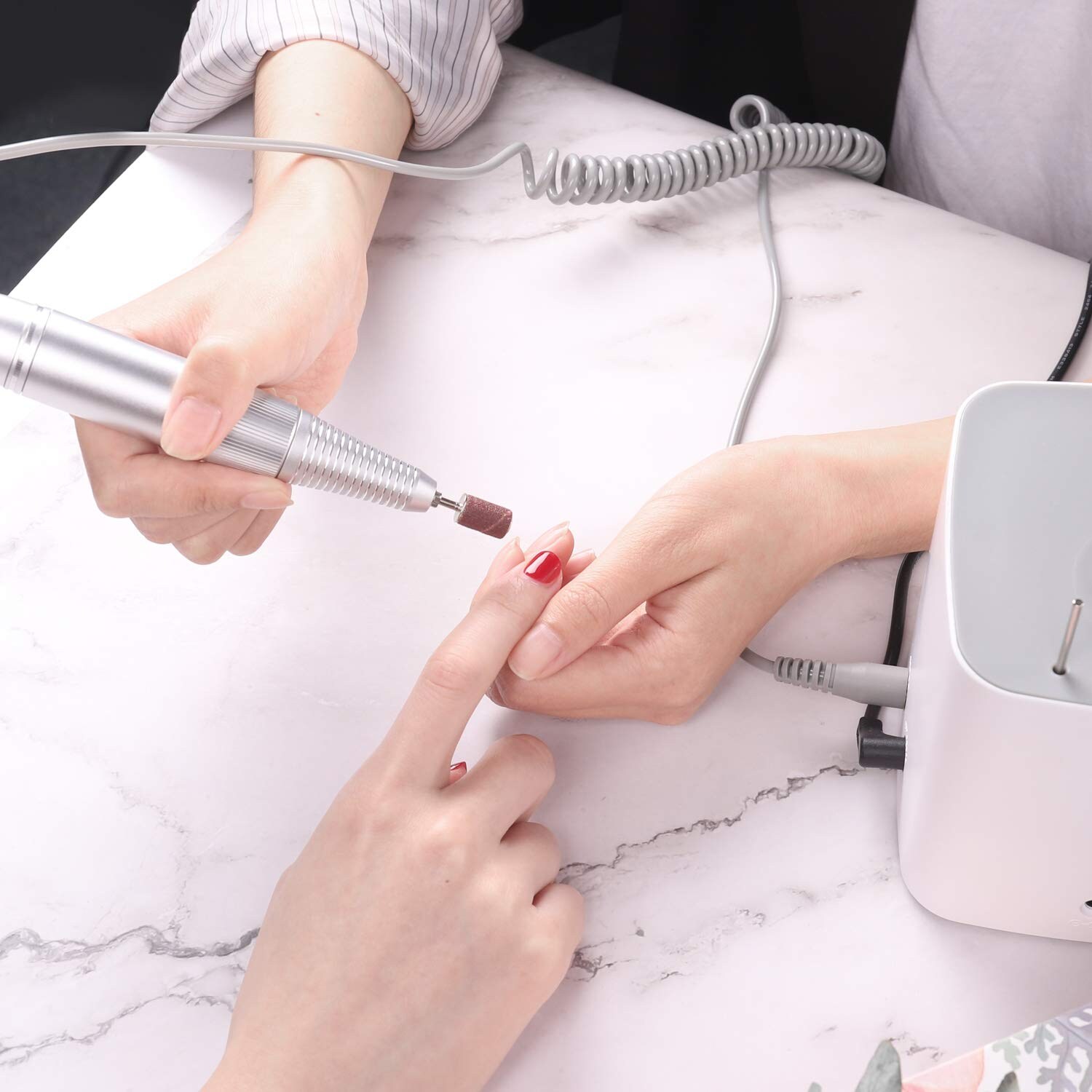 Elektrische Nagelfeile – Kabellos, 35.000 U/min, Mit Aufsätzen Für Maniküre & Pediküre Zu Hause