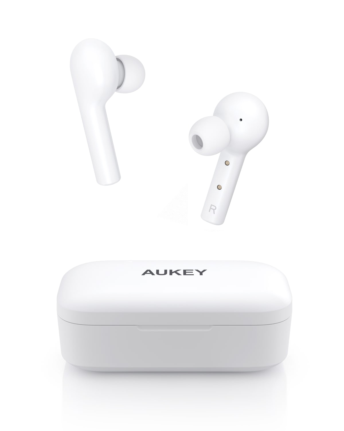 AUKEY &raquo;EP-T21&laquo; Bluetooth-Kopfh&ouml;rer (True Wireless Earbuds, 25 Stunden Spielzeit mit Lade-Case, Bluetooth 5, Ber&uuml;hrungssteuerung, Automatische Pairing, Integriertem Mikrofon) 