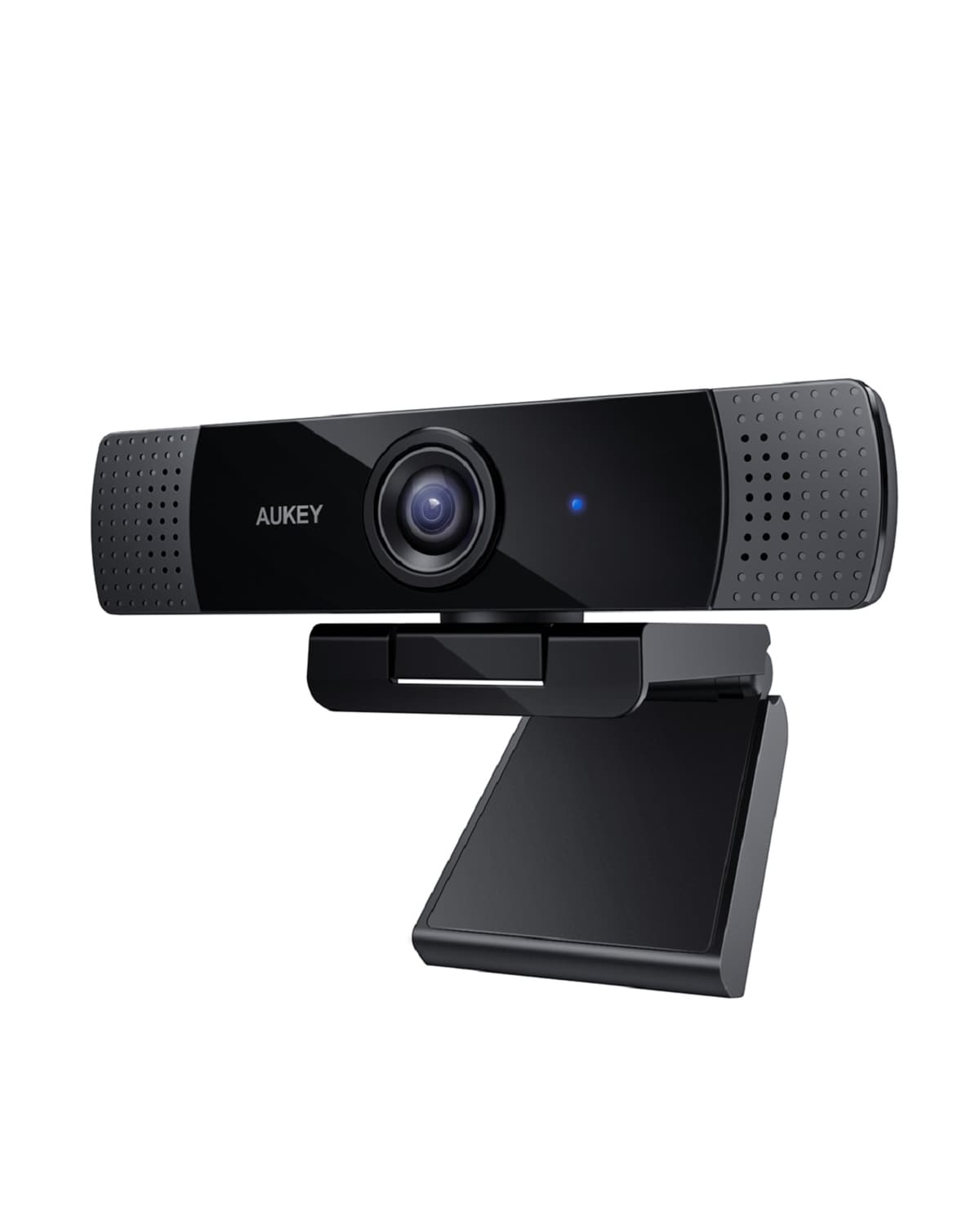 Aukey PC-LM1E 1080P Full-HD Webcam, Stereomikrofonen mit Rauschunterdr&uuml;ckung mit Rauschunterdr&uuml;ckung, Plug & Play, USB-Anschluss, F&uuml;r Skype/Zoom/Cisco/PC/Mac 