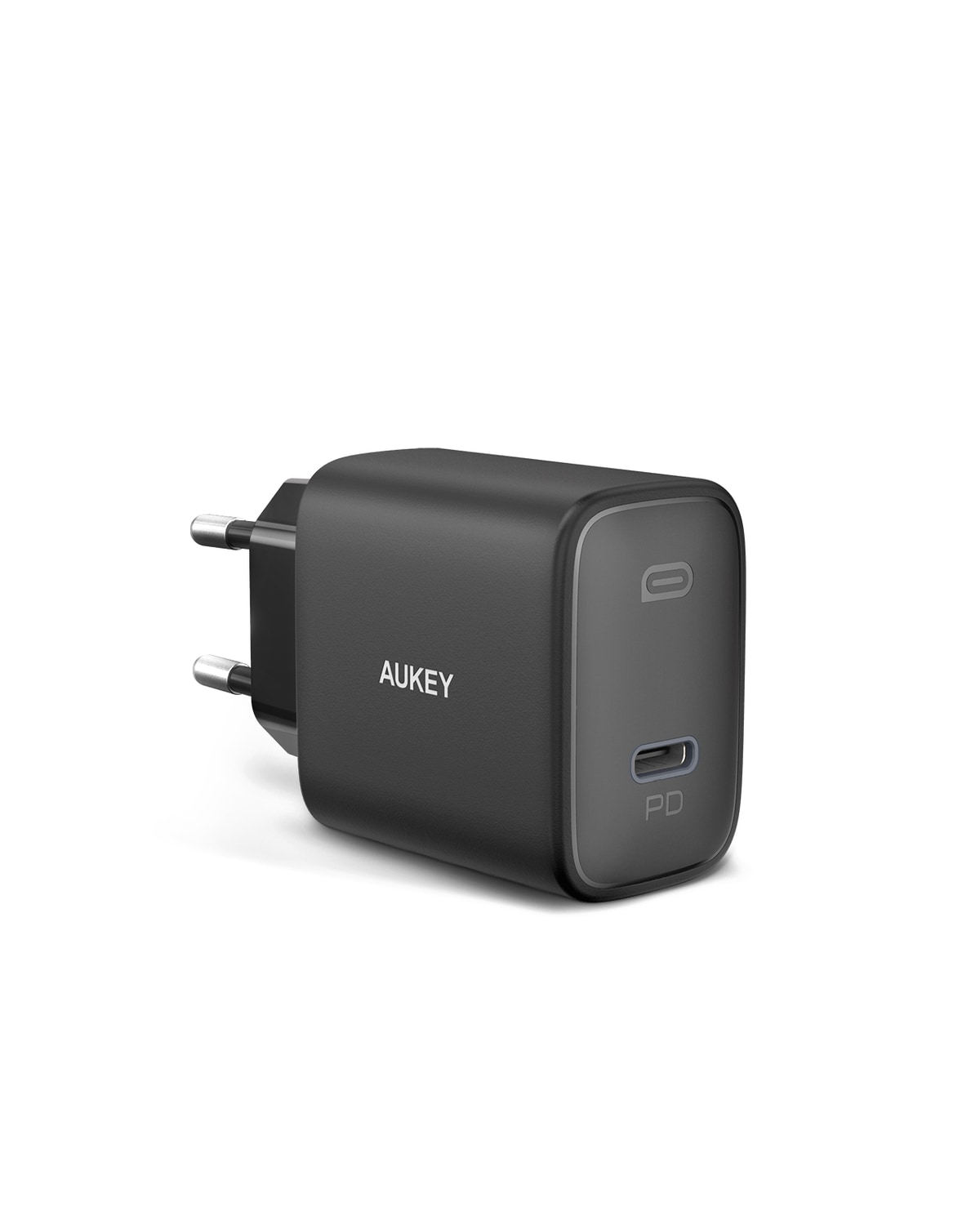 AUKEY Swift Charger USB C 3.0, 20W Power Delivery Schnellladeger&auml;t, Schwarz 