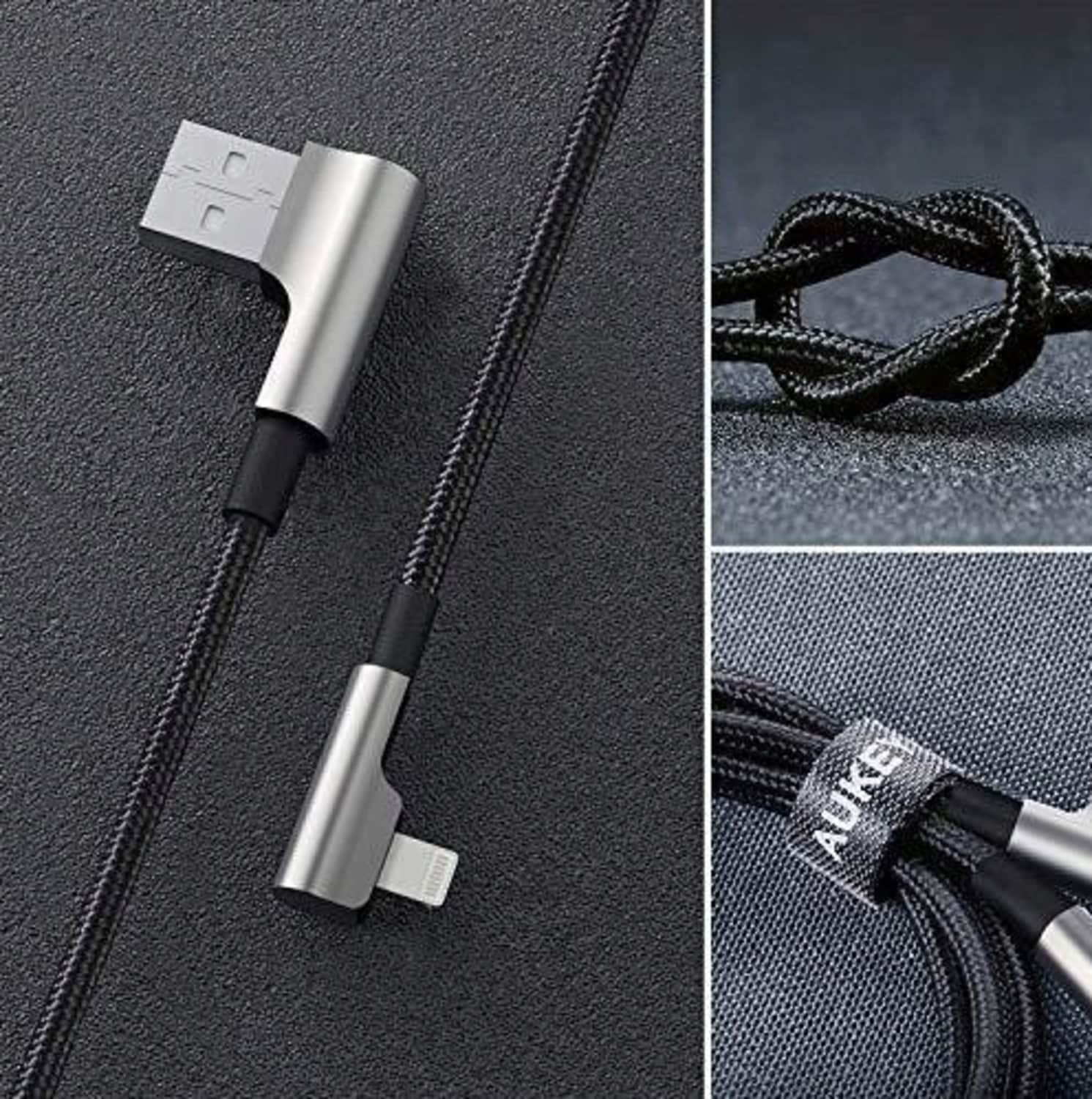 IPhone Ladekabel 3er Set - 1 Meter, MFi Zertifiziert, Schnelles Laden & Datenübertragung