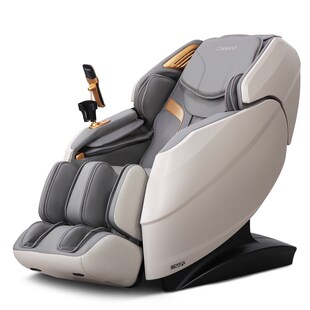 Naipo 3D Massagesessel R50 Grau, High-End Massagestuhl, Wärmefuktion 