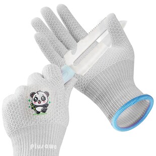 Plusawa 2 Paar Kinder Gartenhandschuhe für 3-12 Jahre, Eco-Latex-beschichtete Gartenhandschuhe, Atmungsaktive rutschfeste Kinder-Schnittschutzhandschuhe für Mädchen und Jungen - XS 