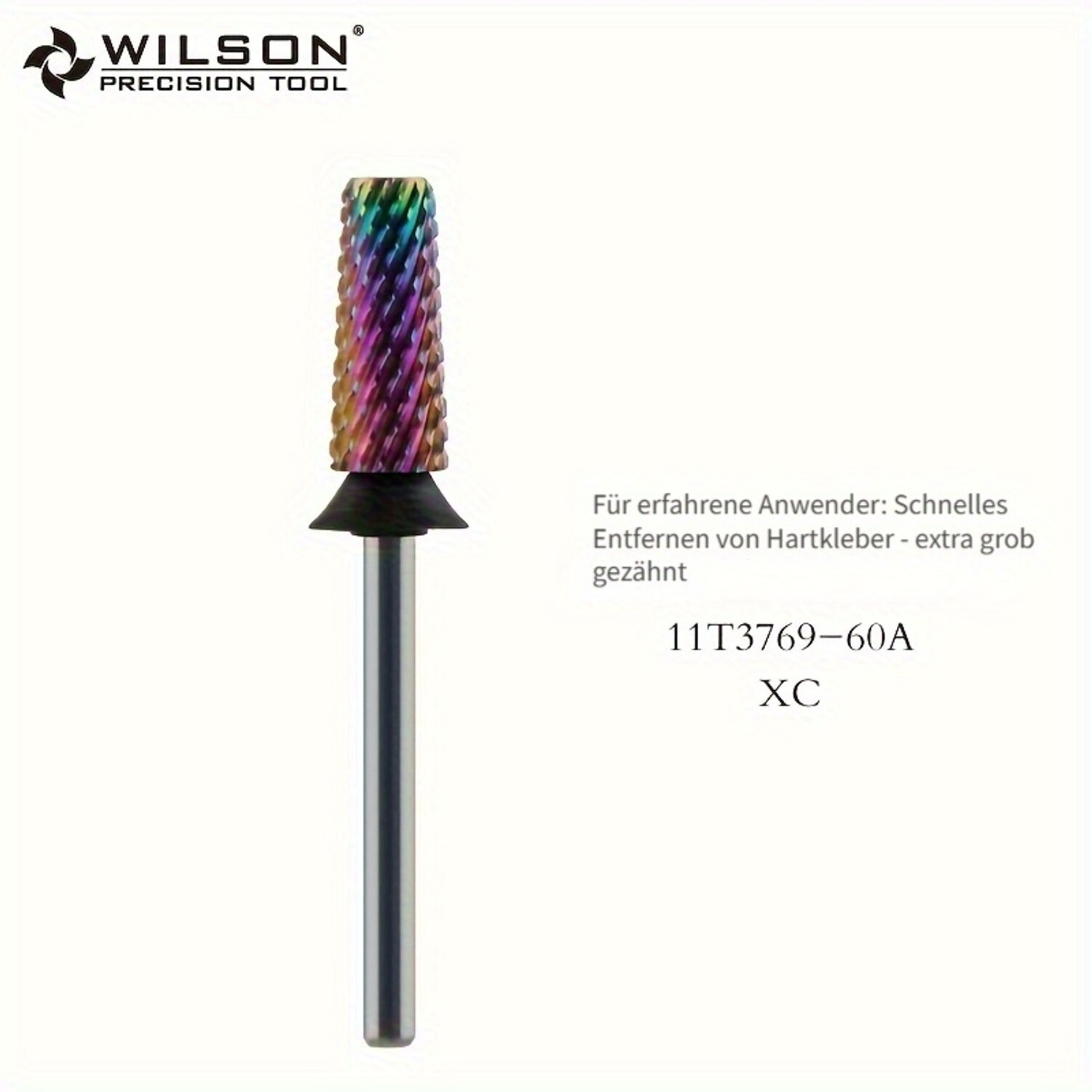 Wilson&nbsp;5.35mm&nbsp;Professionelle&nbsp;Nagelschleifk&ouml;pfe&nbsp;Konische&nbsp;flache&nbsp;Nageldrille&nbsp;gerader&nbsp;Nagelbohrer 