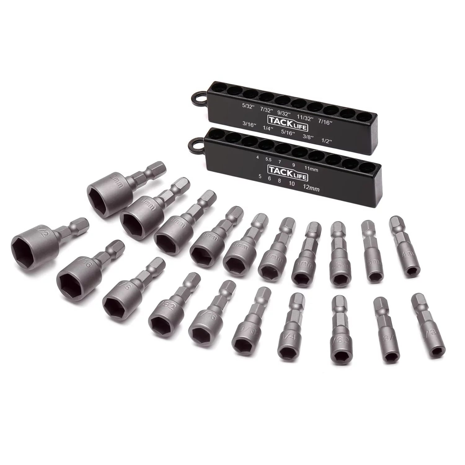 Tacklife PNDB1A Steckschl&uuml;sseleins&auml;tze Schraubendreherbits&auml;tze mit Chrom Vanadium Stahl 