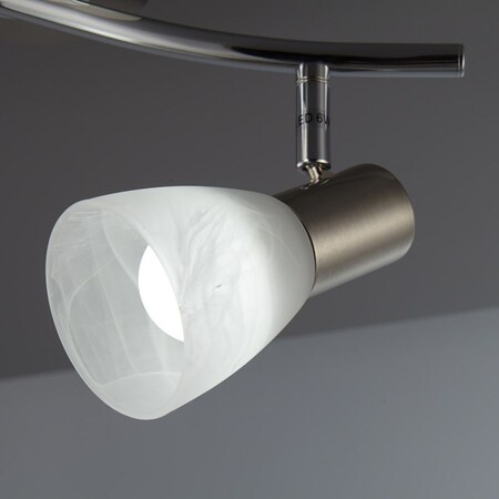 Deckenlampe 2er online 470lm Marktkauf E14 matt-nickel LED bei 2x 5W warmweiß bestellen Spot