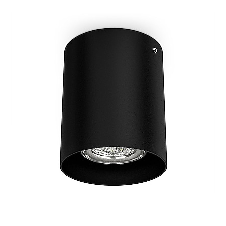 LED Deckenspot Aufbauleuchte schwarz metall GU10 