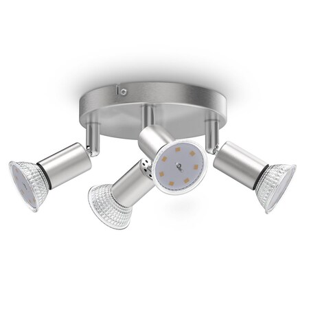 LED Deckenleuchte Spotlampe 4x GU10 3W bei Marktkauf online bestellen | Deckenstrahler