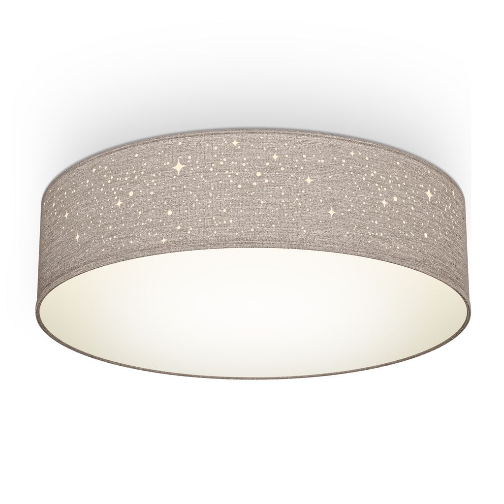 Deckenleuchte, taupe, 2xE27 max. 40W exkl. 