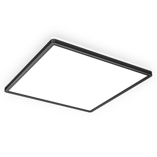 Ultraflaches LED Panel mit LED Backlight, schwarz,1xLED/22W 